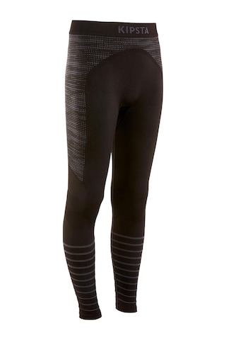Decathlon Çocuk Futbol Tayt Içliği - Siyah - Keepdry 500 Gri - Siyah