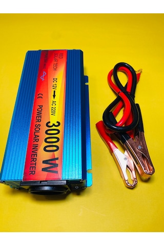 Maxcam 12 Volt 3000 Watt Tam Sinüs İnverter