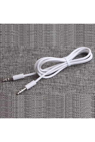 Ally Mh024 1 Metre 3.5Mm Jack Aux Kablo (227197133)-Beyaz