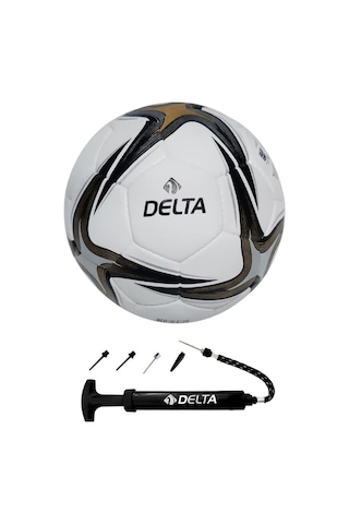 Delta Super League El Dikişli 4 Numara Futbol Topu + Top Pompası