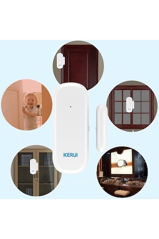 Moly Keruı Wifi Akıllı Kapı Pencere Sensörü - Uzaktan Kumanda, Ses Kontrol, Bildirimler, Smart Life Entegrasyonu