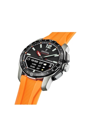 Festına F23000/d Connected-d Orange Erkek Kol Saati Gri