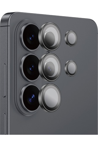 Galaxy S26 Ultra Uyumlu Amazingthing Titan Ar Safir Kamera Lens Koruyucu Uygulama Aparatlı Siyah