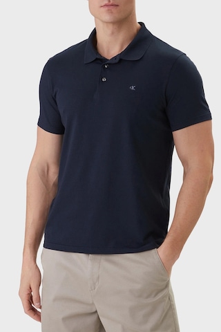 Calvin Klein Erkek Polo Lv04lf200g Cef Lacivert