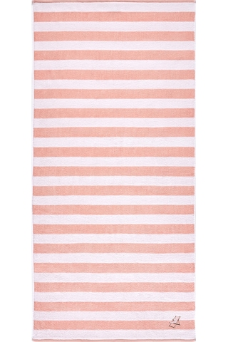Özdilek Tarzy Line Nakışlı Plaj Havlusu 70x150 Cm Mercan