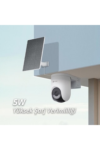 Ezviz Hb8 Lite 4mp 2k+ 360 Dönebilen Dış Mekan Wi-fi Güvenlik Kamerası, Pille Çalışan Bataryalı Kablosuz Kullanım, Akıllı Takip