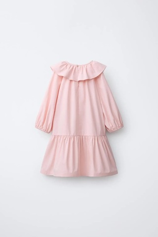 Poala Kids Pembe Fiyonk Elbise