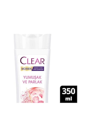 Clear Women Yumuşak Ve Parlak Şampuan 350 Ml Tüm Saçlar
