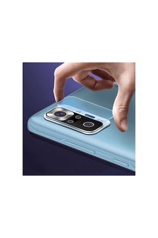 Xiaomi Redmi Note 10 Pro Uyumlu Arka Kamera Lens Koruma Ve 5d Tam Kaplayan Ekran Koruyucu