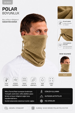 Oıl Company Polar Boyunluk Basic Kum