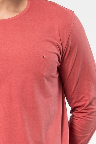 Cacharel Erkek Bisiklet Yaka Uzun Kollu Modal Pijama Takımı 2244/mercan Mercan