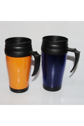 Seyahat Kupası Bardak Su Bardağı Kırmızı Kırmızı