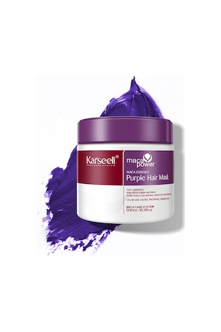 Turunculaşma Karşıtı Maca Özlü Purple Hair Mor Maske 500 Ml - 694874648