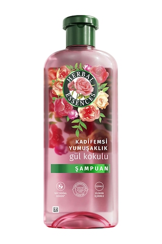 Herbal Essences Kadifemsi Yumuşaklık Gül Kokulu Şampuan 350 ML