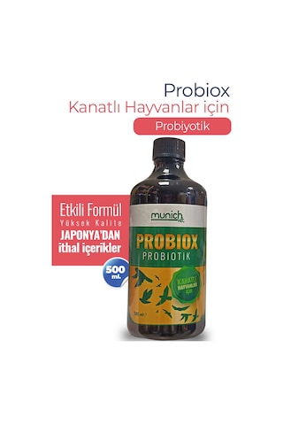 Munich Vet Probiox 500 Ml Güvercinler Için Probiotik