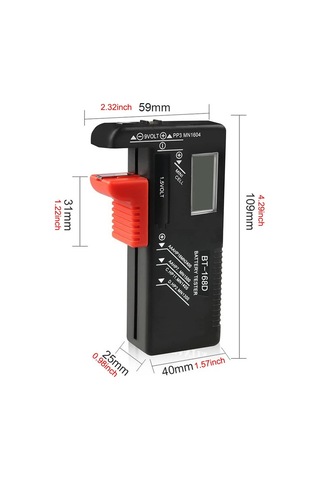 Dinosaurs Life Taşınabilir Pil Kapasitesi Göstergesi Kompakt Boyut