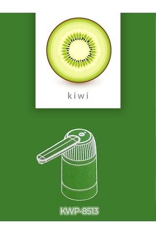 Kwp 8513 Şarjlı Su Pompası Beyaz - Siyah