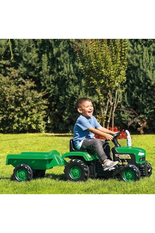 Dolu Römorklu Traktör - Pedallı 8053