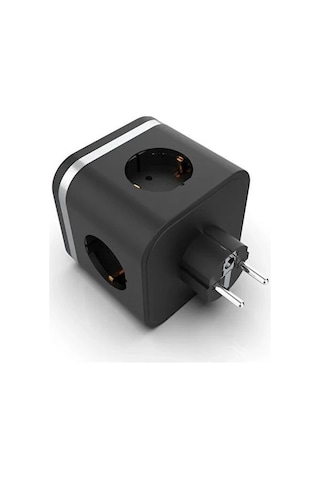 Termal Akım Korumalı Isıya Dayanıklı 3 Lü Duvar Tipi Priz 2x Usb 2x Typce 3680 W 11318708