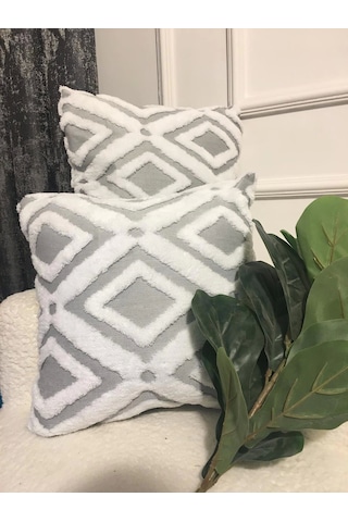 Nivemeshome Bohem Punch Grey Dekoratif Kırlent Yastık Kılıfı 44x44 Cm Çok Renkli