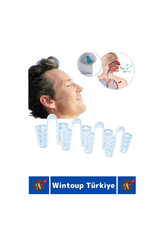 Özel Üretim Horlama Azaltıcı Rahat Nefes Alıp Verme Uyku Horlama Önleyici Burun Delik Aparatı 4 Adet