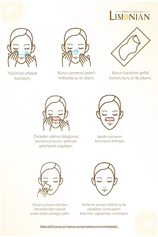 Mjcare Nose Pack - Siyah Nokta ve Gözenek İçin Temizleyici Burun Bandı 5'li