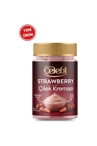 Çilek Kreması 320 Gr - Sürülebilir Gerçek Çilek Kreması Çilek Kreması 320 Gr - Sürülebilir Gerçek Çilek Kreması