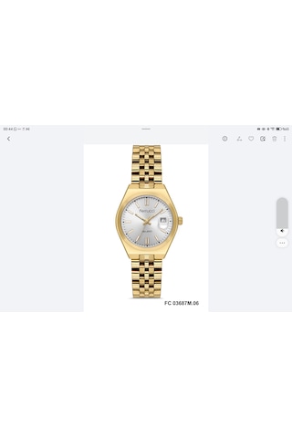 Ferrucci Kadın Kol Saati Fc 03687m.06 F726 Metalik