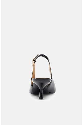 Guess Yannicke Kadın Siyah Babet Fltynnpaf05-black