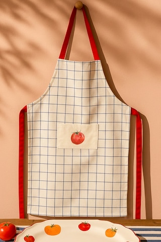 Rakle x Bengi Kurtcebe Pomodoro Mutfak Önlüğü 64x80 cm