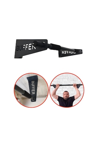Buffer Barfiks Demiri, Çelik Flans, Süngerli, Antrasit