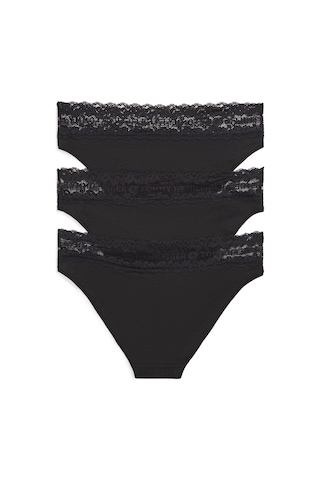 Tommy Hilfiger Kadın Siyah 3'lü Paket Bikini Külot-16126