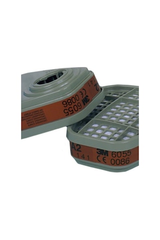 3M 6055 Gaz Buhar Filtresi A2 Organik