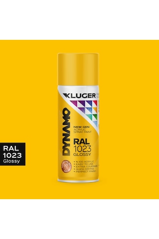Kluger Krom Sarı Spey Boya Ral 1023