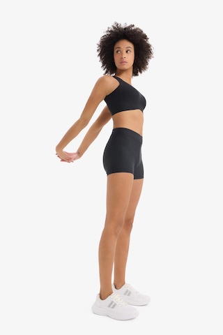DeFactoFit Slim Fit Dar Kesim Sporcu Deniz Şortu B6397AX25HSBK81 Siyah