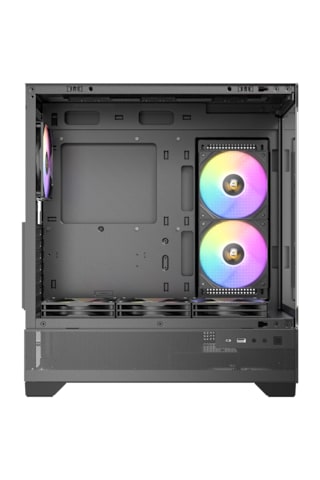 Antec Cx700 Argb Mid Tower Oyuncu Kasası - 270 Panoramik Temperli Cam - 3x120mm Argb Pwm Fan - Atx / Micro-atx / Itx - Usb Type-c 3.2 Gen2 - 360mm Radyatör Desteği