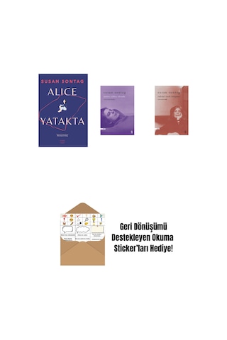 Alice Yatakta + Satürn Yıldızı Altında + Radikal İrade Üslupları + Okuma Sticker'ları
