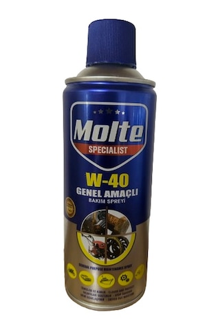 Molte W-40 Yağlayıcı Koruyucu Çok Amaçlı Multi Sprey 400 ML
