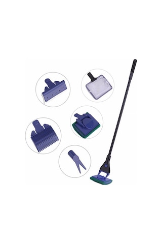 Akvaryum Temizleme Seti 5 Fonksiyonlu 55-60 cm
