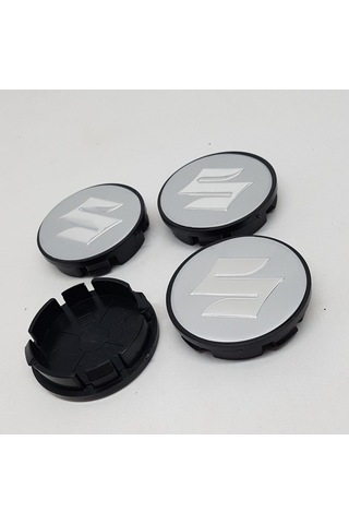 Jant Göbeği Suzuki 65/60 60Mm Yuva 4'Lü Set Silver