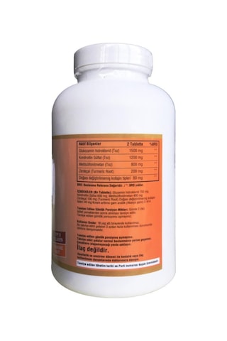 Glucosamine Chondroitin Msm Collagen Turmeric Root 300 Tablet