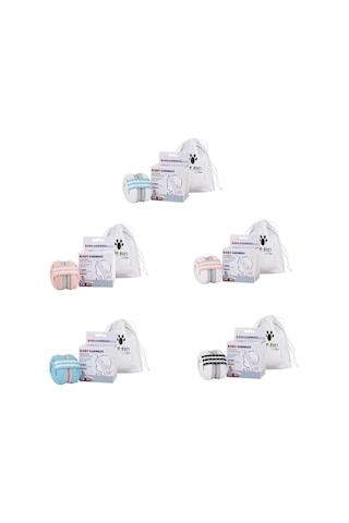 Sones Kafa Bandı Tipi Uyku Ses Geçirmez Gürültü Geçirmez Bebek Kulaklıkları Beyaz+mavi