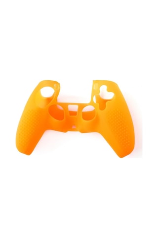 Playstation 5 Turuncu Renkli Kol Koruyucu Silikon Kılıf Tp5