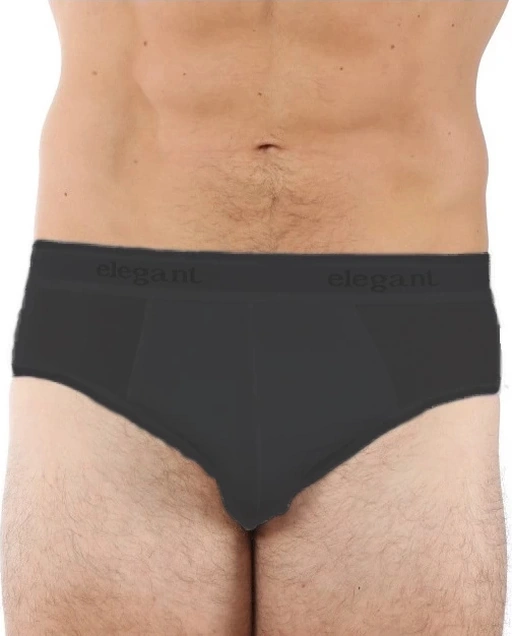 Elegant 1981 Erkek Bambu Slip Siyah