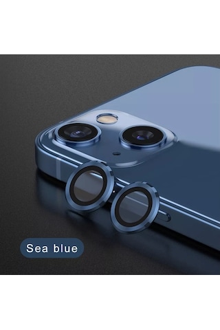 Apple Uyumlu iPhone 14 / Plus Halka Set Kamera Lens Koruyucu 559227285