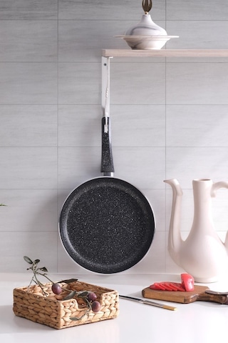 Comfort Granit Tava 30 Cm Tek Kulplu Tava