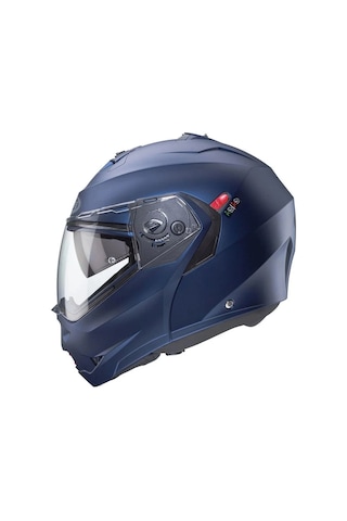 Duke X Tour Çene Açılır Motosiklet Kaskı Mat Mavi