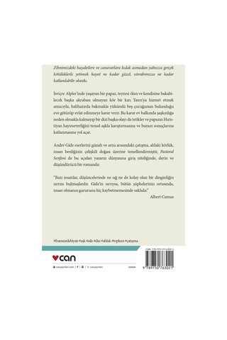 Pastoral Senfoni - Andre Gide - Can Yayınları