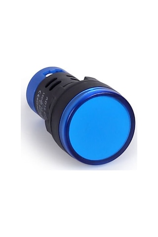 Momentum 22mm Led Sinyal Lambası 230VAC Mavi MB3-EV966