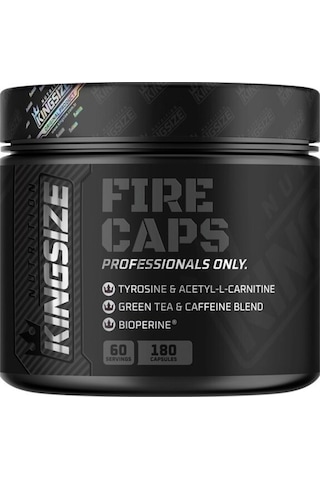 Kingsize Nutrition Fire Caps 180 Kapsül